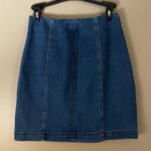 Audrey 3+1 denim skirt